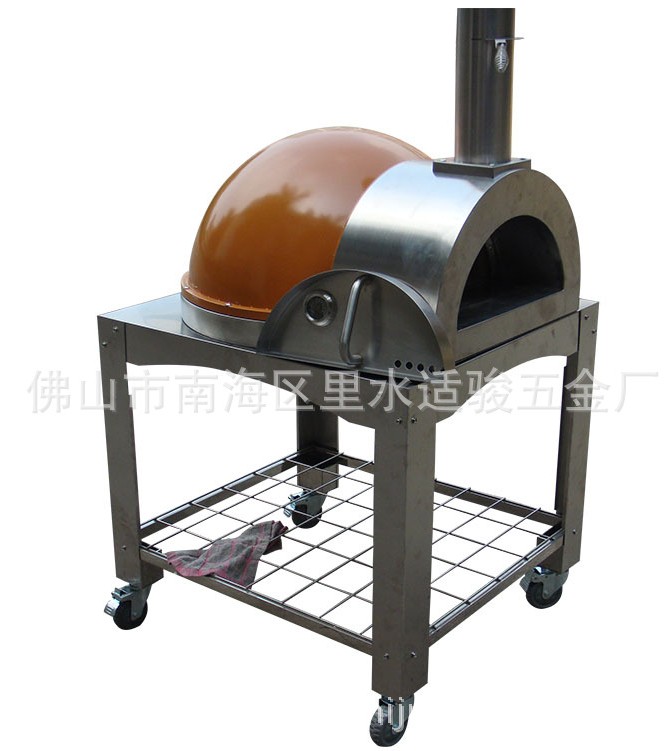 Buy cheap Cooking Tools Big Discount Stainless Steel Wood Fired Used Bakery Equipment Pizza Oven Orange from wholesalers