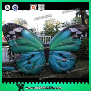 Wholesale Outdoor Advertising Inflatable Butterfly Beautiful Green High Tear Strength from china suppliers