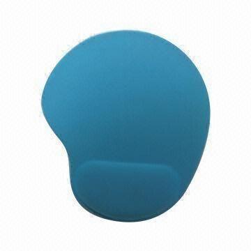 Wholesale Foam Rubber Mouse Wrist Pad, Measures 220 x 270 x 3mm, Made of Foam Rubber and Cloth from china suppliers