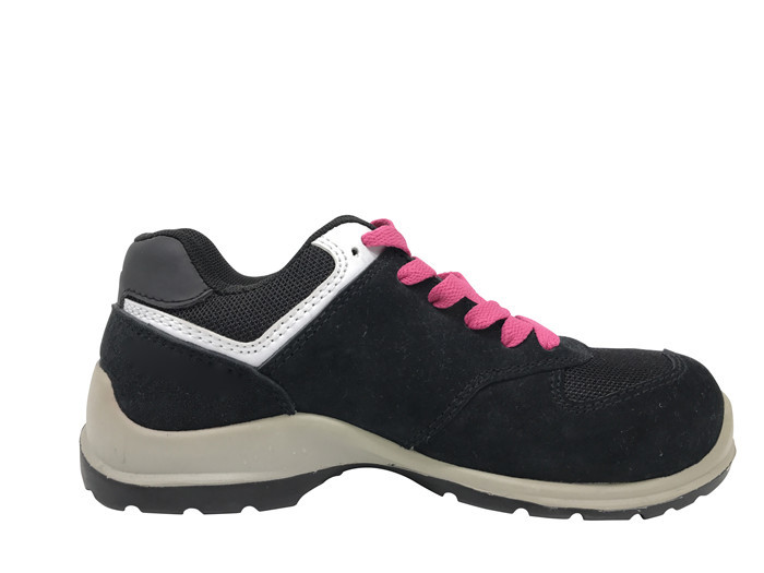 Wholesale Logo Stitched Ladies Safety Shoes Foam Counter With Bright Color Lace from china suppliers