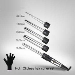 Wholesale Multi - Function Hair Curling Iron Rechargeable Curling Iron PTC Heater Type from china suppliers