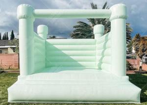 Wholesale White Wedding Bouncy Castle House , Wedding Bounce House from china suppliers