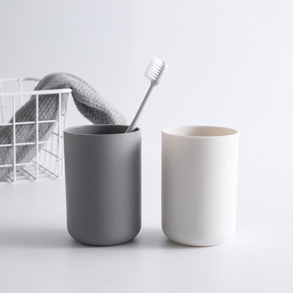 Quality ROSH 300ml Bathroom Tumbler Cup Simplicity Style Plastic Toothbrush Holder for sale
