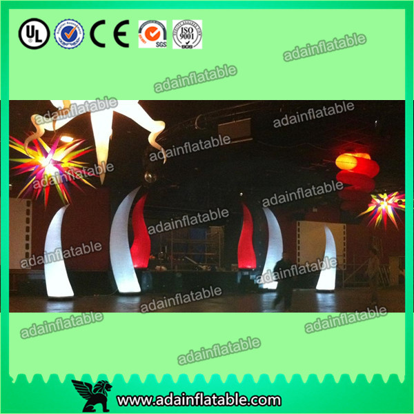Wholesale Colorful Changing Inflatable Advertising , LED Inflatable Light Tower 3mH Party Event Cone from china suppliers