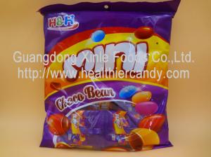 Wholesale 5g Colorful Mini chocolate bean candy Sweet and Nice taste individual packing/ISO,HACCP from china suppliers