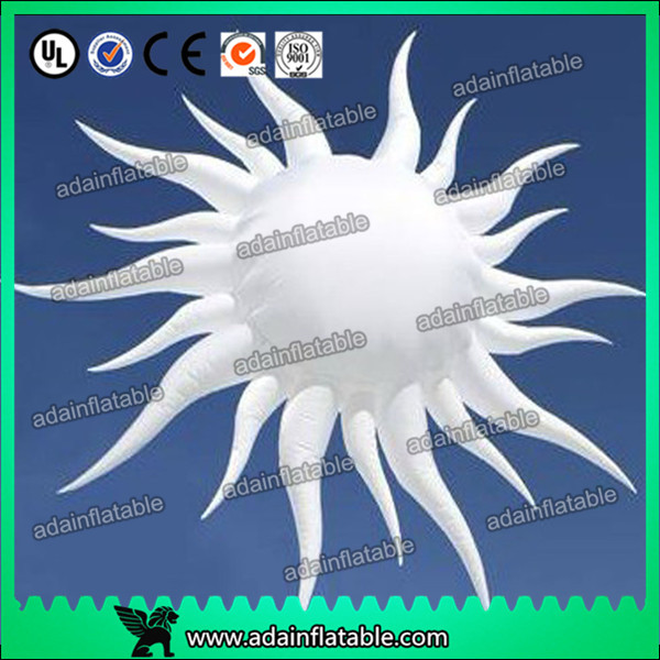 Wholesale White Hanging Inflatable Sun For Club Event Hanging Decoration from china suppliers