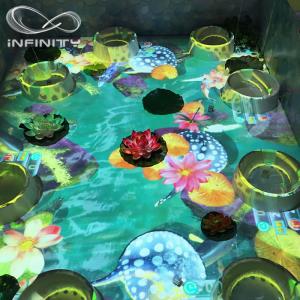 Wholesale Children Playground 3D Interactive Floor Projector , Infinity Interactive Floor Projection System from china suppliers