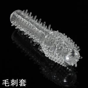 Wholesale Elasticity Crystal Clear TPE Soft Male Extension Sleeve Penis Sex Toy from china suppliers