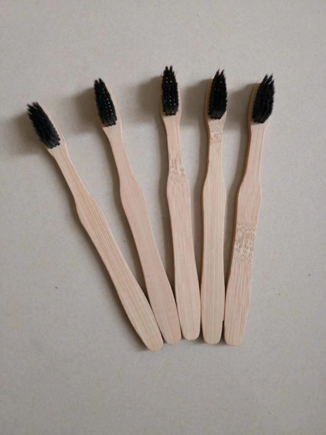 Wholesale Bristle Color 100% Biodegradable Bamboo Toothbrush / Hotel Bath Amenities from china suppliers