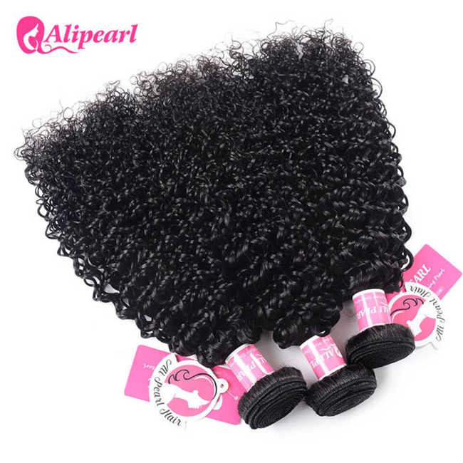 8A Curly Brazilian Human Hair Bundles With Healthy Hair End No Lice