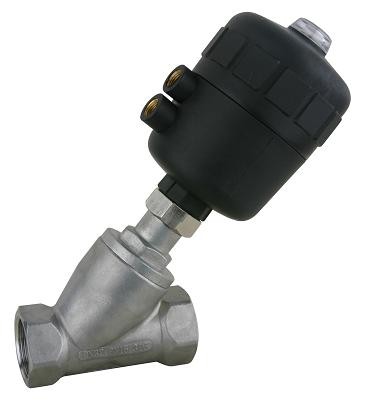 Wholesale Plastic Actuator Pneumatic Angle Seat Valve from china suppliers
