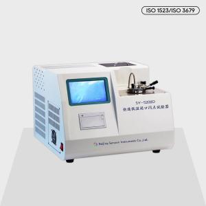 Wholesale 300W Rapid Equilibrium Closed Up Flash Point Tester Iso Standard from china suppliers
