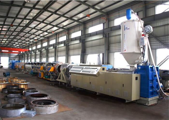 China PE Single Screw Extruder Water Pipe Making Machine,  PE Pipe Extruder on sale