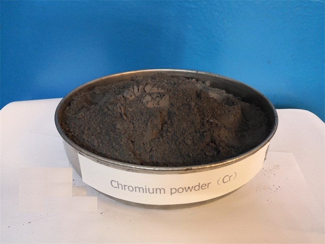 Wholesale 9.18g/cm3 chromium  powder size 80-300mesh  high purity 99.95% from china suppliers