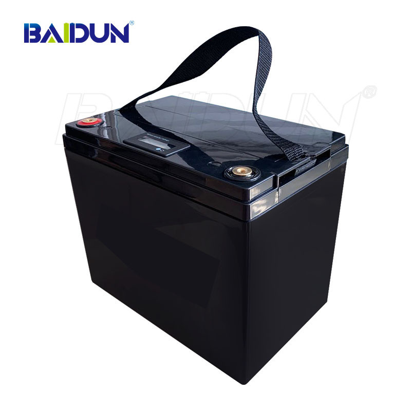 Wholesale Black 50A Solar 12V Lithium Battery Pack 260*168*210mm from china suppliers