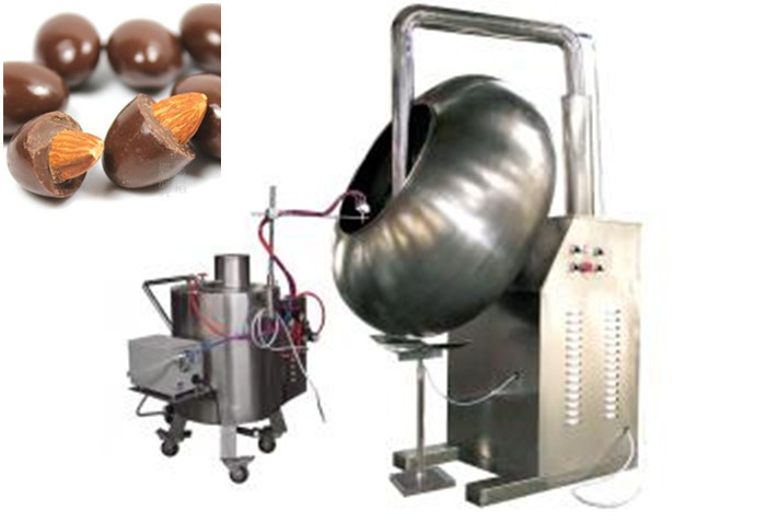 China Peanut , Almond Nuts , Medicine Chocolate Sugar Coating Pan Machine on sale