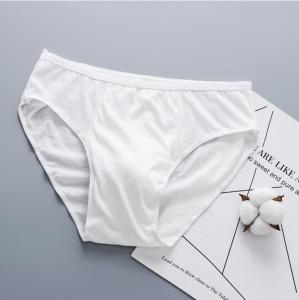 Combed Waistband Cotton Men Underwear Bikini Triangle Cotton Spandex Briefs