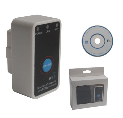 Quality Mini ELM327 WiFi with Switch Work with iPhone OBD-II OBD Can Code Reader Tool for sale