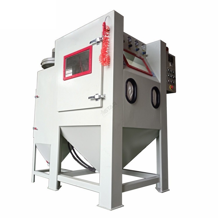 China Multi Size Manual Sandblasting Machine Pretreatment Equipment on sale