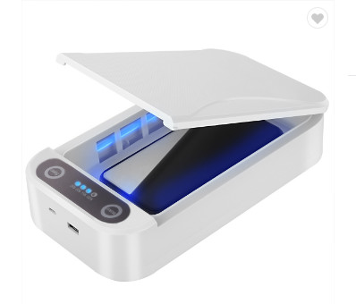 Wholesale UV clean uvc desinfected cell phone sterilizer box with wireless charger from china suppliers