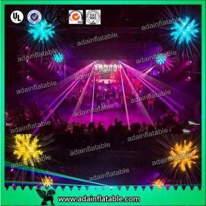 Wholesale Event Party Decoration Golden Silver 2M  Inflatable Star With LED Lighting from china suppliers