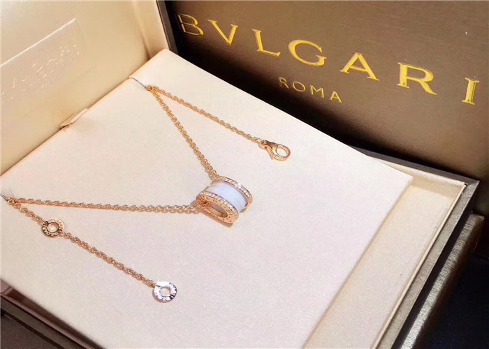 Wholesale 18K Gold B Zero1 Diamond Necklace For Young Girls / Boys from china suppliers
