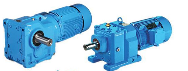 K Series Helical Bevel Gear Reducer With Motor for sugar cane