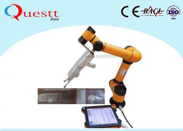 Quality 6 Axis Robotic Arm 1064nm 500W Fiber Laser Cleaning Machine for sale