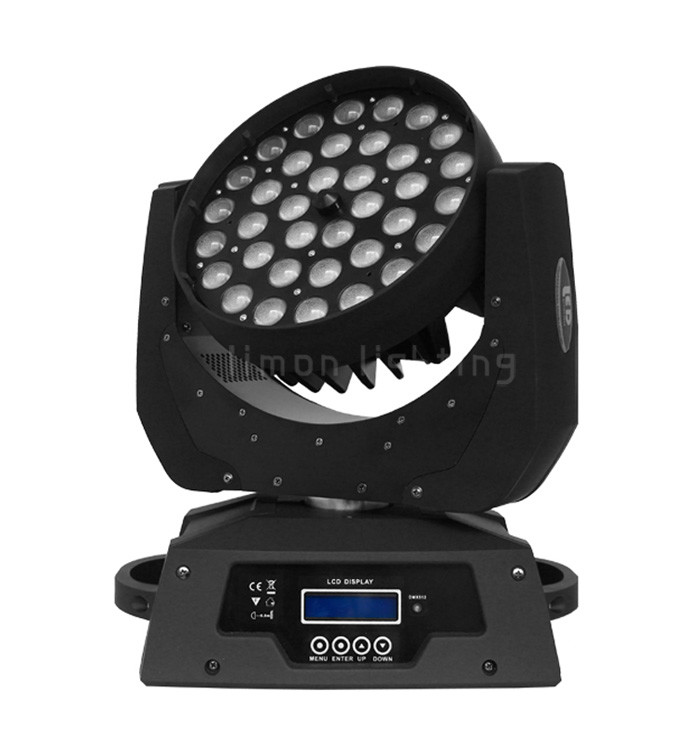 Wholesale 36x15w RGBWA 5in1 LED Moving Head Wash Zoom Rental Stage Lights from china suppliers