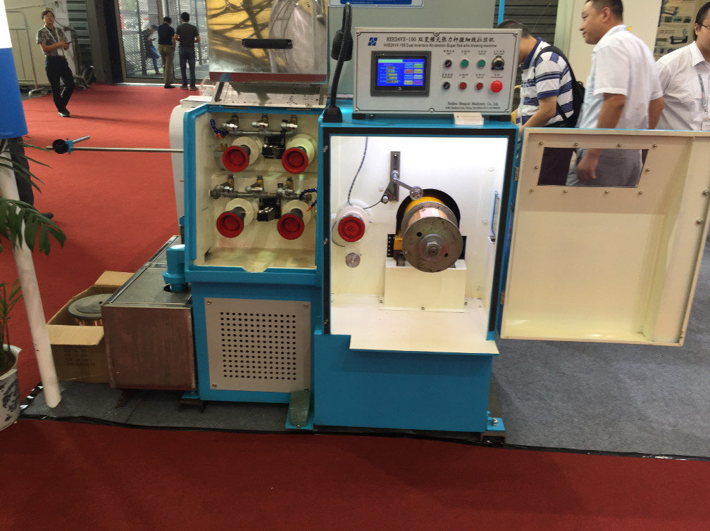 Quality Copper Super Fine Wire Drawing Equipment Automatic Tension Control for sale