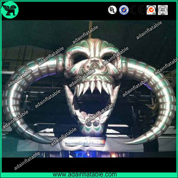 Wholesale 8m Halloween Event Decoration Inflatable Skull/Stage Decoration Inflatable Skeleton Head from china suppliers