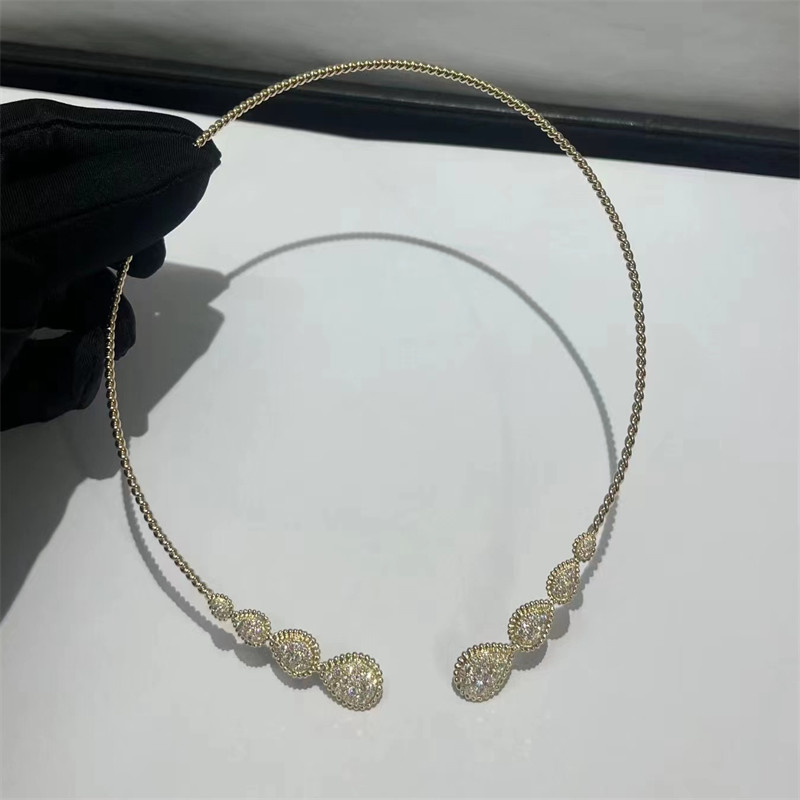 Wholesale Arabic Jewelry 18 Carat Gold Necklace Custom Boucheron Serpent Boheme Necklace from china suppliers