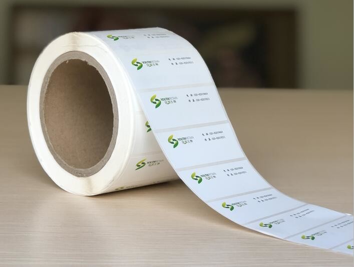 Wholesale OEM Color Logo Glossy Sticker Labels Waterproof With Sheet / Roll Shape from china suppliers
