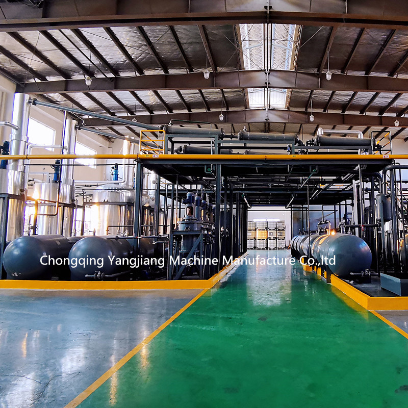 Quality Good end product used engine oil motor oil recycling plant used oil refinery equipment for sale