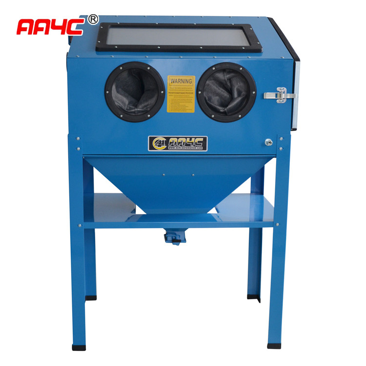 China AA4C 350L sand blasting cabinet  sandblast cabinet  sandblasting machine for workshop on sale