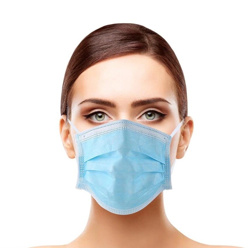 China Non Sterile Disposable Face Mask Environment Friendly Comfortable Wearing on sale
