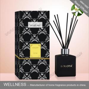 Wholesale Black Square Home Reed Diffuser No Flame Fresh Smelling For Room Fragrance from china suppliers