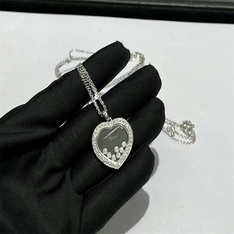 Wholesale Luxury Custom 18K Gold Diamond Pendants Chopard Happy Spirit Pendant from china suppliers