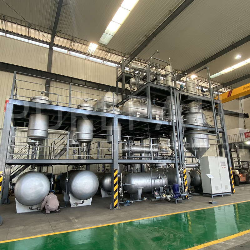 China Tire Plastic Pyrolysis Oil Distillation Plant Fractional Distillation Machine on sale