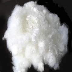 Wholesale Hollow Non - siliconized Recycled pure white 100% Polyester staple fiber 50mm 24D from china suppliers