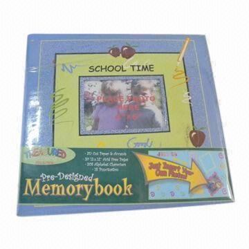 Wholesale Printed paper scrapbook, ideal for DIY photos which showing story and packing documents from china suppliers