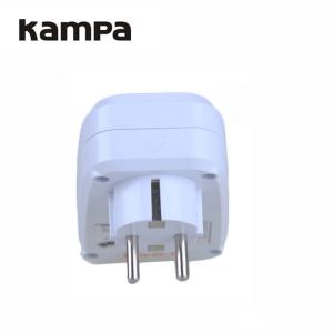 High quality Digital display smart socket with EU plug with Lcd Display