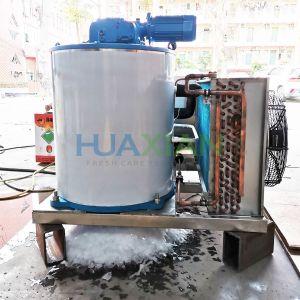 China Industrial Ice Maker Machine Price, Flake Ice Making Seafood Processing