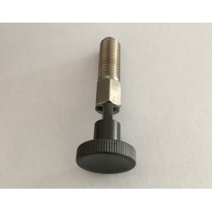 High Precision Retractable Index Plunger , Hex Collar Spring Loaded Indexing