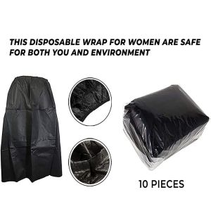 S&J Luxury High Quality PP Non woven Disposable Strapless Bath robes Multi-color