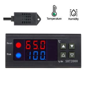 Digital Temperature Humidity Controller Thermometer Hygrometer SHT2000 AC110V