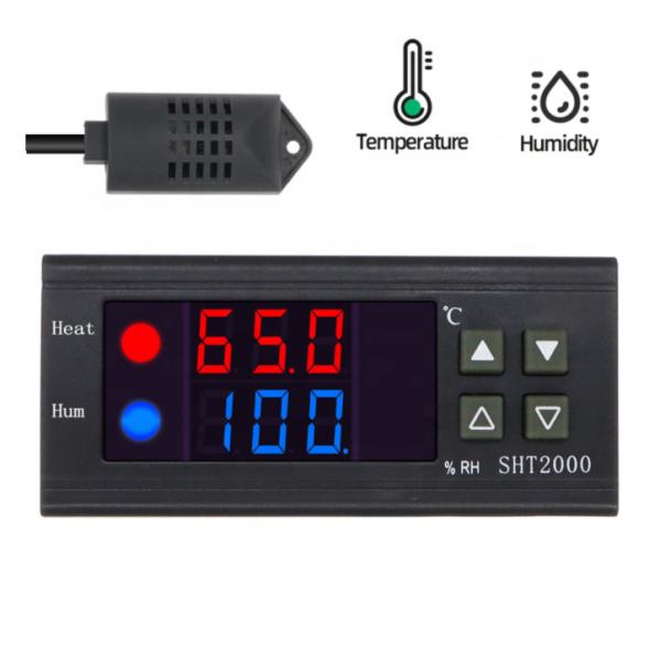Digital Temperature Humidity Controller Thermometer Hygrometer SHT2000 AC110V