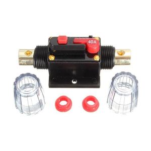 DC 12V/40A Car Stereo Audio Circuit Breaker Inline Fuse Protector Cutout 40AMP