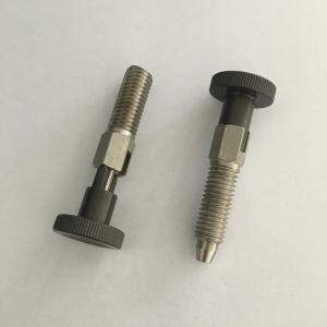 High Precision Retractable Index Plunger , Hex Collar Spring Loaded Indexing