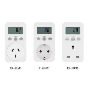 Wholesale EU /AU/UK Plug-in Digital wattmeter LCD Energy Monitor Power Meter Electricity Electric swr meter Usage Monitoring Socket from china suppliers